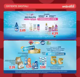 Volantino Eté Pagina 38: Detergente spray €1,99, Vanish gel polvere bianco colori €4,29