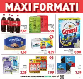 Volantino Eté Pagina 5: Tavernello vino d'italia bianco rosso €6,99, Mil Mil Sapone liquido €2,29