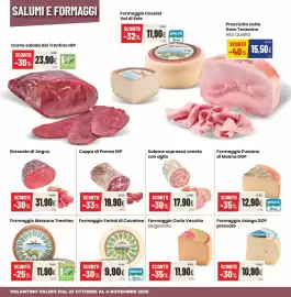 Volantino Coop Trentino Pagina 4: Coppa di Parma IGP €19,90, Formaggio Fontal di Cavalese €9,90