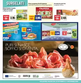 Volantino Coop Trentino Pagina 5: Pizza surgelata Italpizza €2,99, Bieta Erbetta Cubello Foglia Più Orogel €2,19