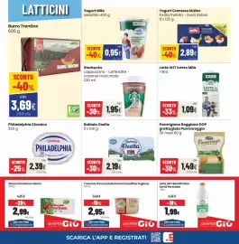 Volantino Coop Trentino Pagina 6: Starbucks cappuccino €1,95, Robiola Osella €2,19