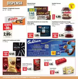 Volantino Coop Trentino Pagina 8: Cioccolato fondente con cacao fine Ritter Sport €1,89, Confettura La Pasticcera Zuegg €2,39