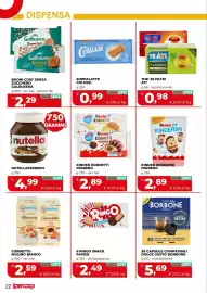 Volantino Coop Master Alleanza 3.0 | ipercoop Pagina 25: Kinder Kornetti Ferrero €2,89, Nutella Ferrero €4,99