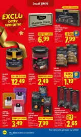 Catalogue Lidl | Les promos de la semaine page 28: VOYAGE DES SENS Infusion €3,49, Deluxe Café en grains entiers €7,99