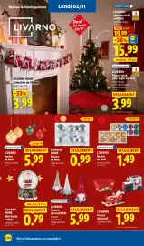 Catalogue Lidl | Les promos de la semaine page 55: LIVARNO Personnage décoratif €4,49, LIVARNO HOME Plateau décoratif €0,99