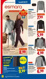 Catalogue Lidl | Les promos de la semaine page 60: ESMARA MEN T-shirts à manches longues homme €6,99