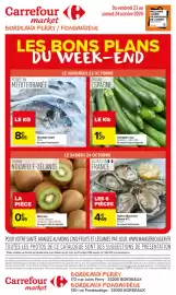Catalogue Carrefour Market | Les bons plans du week-end page 1: Daurade royale €8,65, Courgette vrac €1,29