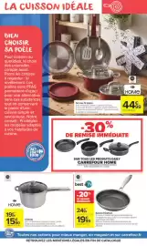 Catalogue Carrefour Market | Partageons le goût du mieux manger page 2: HOME Friteuse €15,90, Gamme Excellium €19,99