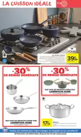 Catalogue Carrefour Market | Partageons le goût du mieux manger page 3: Mijoteuse €17,99, HOME Set céramique 12 pièces €39,99