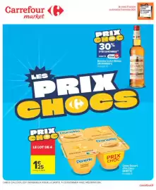 Catalogue Carrefour Market | Les prix chocs page 1: Danette Crème Dessert €1,25