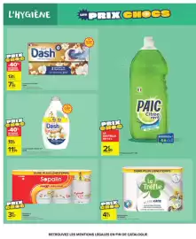 Catalogue Carrefour Market | Les prix chocs page 14: Dash Lessive liquide €11,39, Sopalin Essuie-tout Maxi Décore €3,57