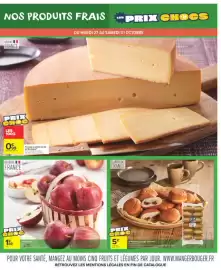 Catalogue Carrefour Market | Les prix chocs page 3: Nohema Bignets Chocolat €5,00, Pomme Gala €1,69