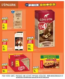 Catalogue Carrefour Market | Les prix chocs page 9: Lindt Excellence Fusion €2,50, KitKat €9,05