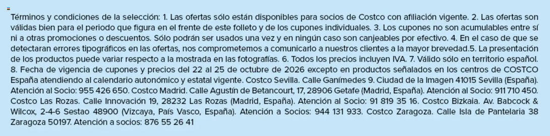 Catálogo Costco Página 4