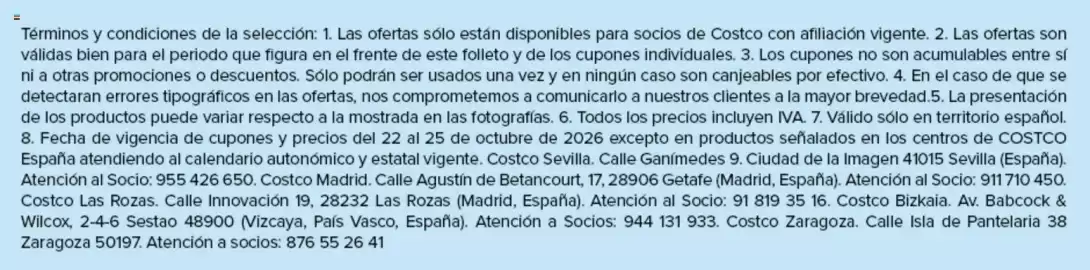 Catálogo Costco Página 4