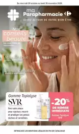 Catalogue Carrefour maPara parapharmacie | Soyez acteur de votre bien-être page 1: Du mercredi 28 octobre au lundi 30