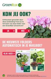 GroenRijk folder week 43 Pagina 2: GroenRijk Kogelbloem €11,99, GroenRijk VETPLANTENMIX €12,98