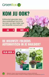 GroenRijk folder week 43 Pagina 2: GroenRijk Kogelbloem €11,99, GroenRijk VETPLANTENMIX €12,98