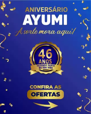 Ayumi (válido até 27-10)