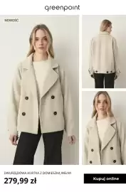 Greenpoint gazetka Strona 3: Dwurzędowa kurtka z domieszką wełny Greenpoint €279,99