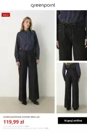 Greenpoint gazetka Strona 4: Czarne jeansowe spodnie wide leg Greenpoint €119,99