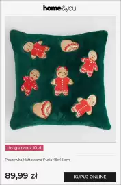 Home&You gazetka tydzień 43 Strona 8: Poszewka haftowana Puria 45x45 cm home & you €89,99