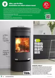 Leitermann Baumarkt Prospekt Seite 12: Kaminofen „Aduro 1.1“ €1.199,00