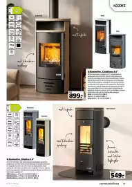 Leitermann Baumarkt Prospekt Seite 17: Kaminofen „Casablanca 4.0“ €899,00, Kaminofen ,,Slimline 3.0" €549,00