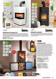 Leitermann Baumarkt Prospekt Seite 23: Kaminofen „Royal Stahl“ €2.099,00, Kaminbausatz „Integra Plus Line“ €1.599,00