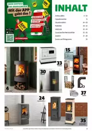 Leitermann Baumarkt Prospekt Seite 3: Pelletöfen €30,00, Zubehör €37,00