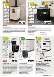 Leitermann Baumarkt Prospekt Seite 33: JUSTUS Holzherd „Linz II“ €1.299,00