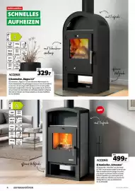 Leitermann Baumarkt Prospekt Seite 4: Kaminofen „Schweden“ ACCENTE €499,00, Kaminofen „Magna 3.0“ €329,00