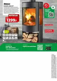 Leitermann Baumarkt Prospekt Seite 40: Kaminofen „Aduro 9.6“ €1.299,00