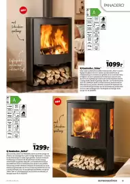 Leitermann Baumarkt Prospekt Seite 9: Kaminofen „Tahoe“ €1.099,00, Kaminofen „Baikal“ €1.299,00
