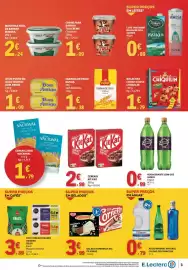 Folheto E.Leclerc | Fim de Semana Página 3: Café torrado moído origens delta €3,89, Gelado sandwich xxl filipinos €3,99