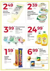 Frac gazetka tydzień 43 Strona 3: Mazurski Smak twaróg €3,99, Andros sok różne rodzaje €24,99