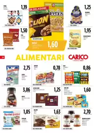 Volantino Carico Cash & Carry Pagina 20: Doria Biscotti Bucaneve Maxigocce XL €1,19, Balconi Torta €1,63