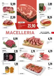 Volantino Carico Cash & Carry Pagina 5: Spalla di maiale senza osso Fribin €2,79, Gran Buffalo burger di bufalo €2,19