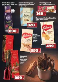 Vil-For akciós újság hét 43 Oldal 15: FruttaMax szörp €890,00, Dr Gerard rolls €550,00