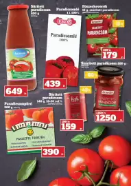 Vil-For akciós újság hét 43 Oldal 19: Izmester szárított paradicsom €179,00, Paradicsomlé €439,00