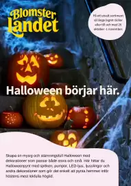 Blomsterlandet reklamblad vecka 44 Sida 1: Blomster landet På ett utvalt sortiment så länge lagret räcker eller till och med