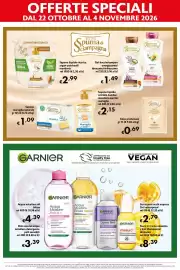 Volantino Maxi Supermercati Pagina 10: Spuma di campagna Gel docciashampoo energizzante/idratante/rinfrescante €1,49