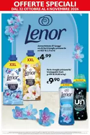 Volantino Maxi Supermercati Pagina 15: Lenor Ammorbidente €4,99