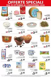 Volantino Maxi Supermercati Pagina 2: Pizzottella senza lattosio Prealpi €2,39, Fette original LEERDAMMER €2,49