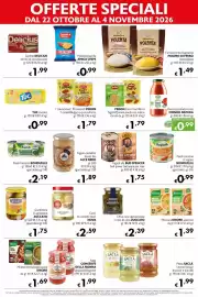 Volantino Maxi Supermercati Pagina 4: Fagioli alla Bud Spencer €1,75, Passata pomodoro bio MONDO NATURA €0,99
