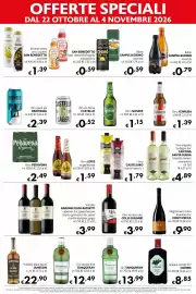 Volantino Maxi Supermercati Pagina 6: Birra Ichnusa €1,39, Vino aragosta Sardegna doc Cantina Santa Maria €4,89