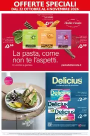 Volantino Maxi Supermercati Pagina 8: OFFERTE SPECIALI DAL 22 OTTOBRE AL 4 NOVEMBRE 2026 Veggie orange penne integrali