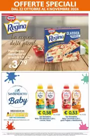 Volantino Eurospesa Pagina 8: San Benedetto Baby Camomilla €0,53, San Benedetto Baby Thè deteinato €0,58