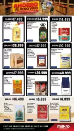 Catálogo Makro Página 4: La banda - tomate triturado €14.499,00, La española - aceit oliva ev x5l €134.999,00