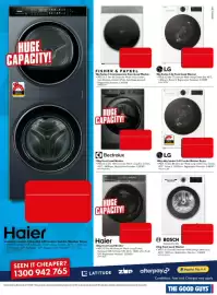 The Good Guys catalogue week 43 Page 11: Haier 12kg Front Load Washer, Electrolux 12kg Front Load Washer